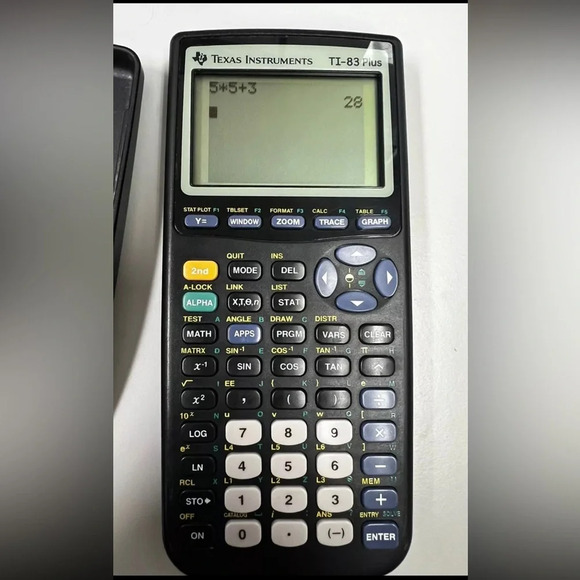 Texas Instruments TI-83 Plus Programmable Graphing Calculator Tested And Works - Picture 2 of 6